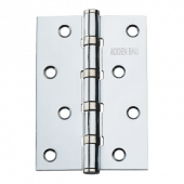 Петля универсальная с четырьмя подшипниками ADDEN BAU. 100X70X2.5 4BB POLISH CHROME (цвет БЛЕСТЯЩИЙ ХРОМ)