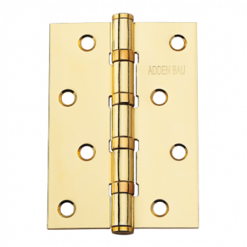 Петля универсальная с четырьмя подшипниками ADDEN BAU. 100X70X2.5 4BB POLISH GOLD (цвет БЛЕСТЯЩЕЕ ЗОЛОТО)