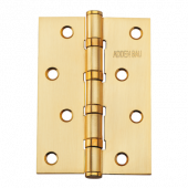 Петля универсальная с четырьмя подшипниками ADDEN BAU. 100X70X2.5 4BB SATIN GOLD (цвет МАТОВОЕ ЗОЛОТО)