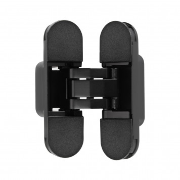 Петля скрытая с 3D регулировкой  110x30-3D-BLACK (черный матовый)