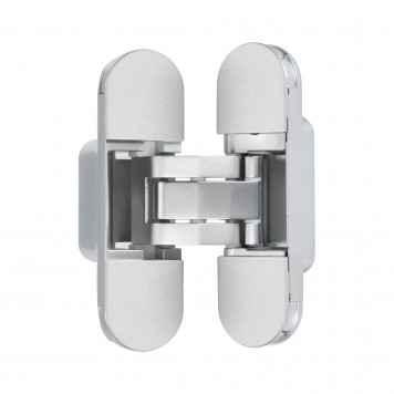 Петля скрытая с 3D регулировкой  110x30-3D-M.CHROME (матовый хром)