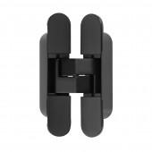 Петля скрытая с 3D регулировкой  115x23-3D-M.BLACK (чёрный матовый)