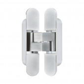 Петля скрытая с 3D регулировкой  115x23-3D-M.CHROME (матовый хром)