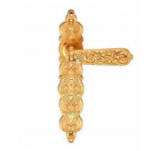 Ручка ARABESCO S.GOLD (PS) (на планке проходная, матовое золото)