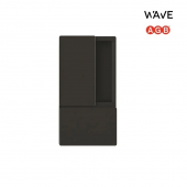 Ручка дверная AGB Wave Blind Slide, черный (для раздвижных дверей без запирания)