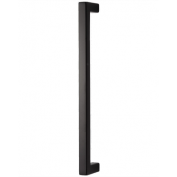 Ручка для раздвижных и распашных дверей 8927 BLACK MATT 160 MM (чёрный, 1 шт)