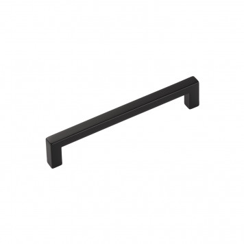 Ручка для раздвижных и распашных дверей 8927 BLACK MATT 128 MM (чёрный, 1 шт)