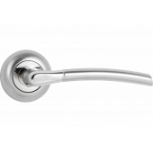 Ручка EURO/FIN E-15-01 MAT.CHROME/P.CHROME (матовый хром/хром блестящий)