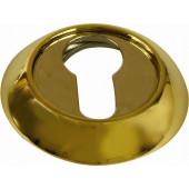 Накладка на ключевой цилиндр SILLUR CL P.GOLD (золото блестящее, круглое основание)