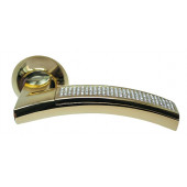 Ручка ARCHIE SILLUR 132 P.GOLD/CRYSTAL (золото блестящее / кристаллы PRECIOSA)