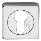 Накладка на ключевой цилиндр SILLUR CL-C P.CHROME (хром блестящий, квадратное основание)