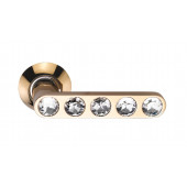 Ручка ARCHIE SILLUR 200 P.GOLD/CRYSTAL (золото блестящее / кристаллы PRECIOSA)