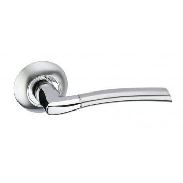 Ручка ADDEN BAU. SLIM A128 CHROME (цвет МАТОВЫЙ ХРОМ / ХРОМ БЛЕСТЯЩИЙ)