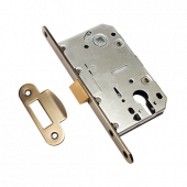 Защёлка врезная под ключевой цилиндр ADDEN BAU. KEY 418 BRONZE (цвет БРОНЗА)