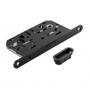 Защёлка врезная магнитная под ключевой цилиндр ADDEN BAU KEY-5085 MAG BLACK (цвет ЧЁРНЫЙ)