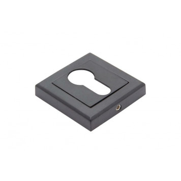 Накладка на ключевой цилиндр ADDEN BAU. SC Q001 BLACK  (черный матовый)