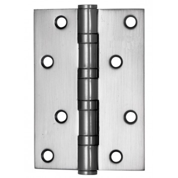 Петля дверная универсальная врезная EDS-100X70X2.5 4BB MATTE SATIN CHROME (матовый хром)