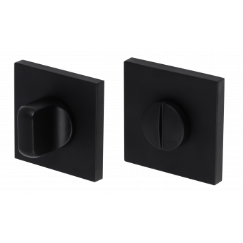 Завёртка сантехническая ADDEN BAU WC SQ-003 BLACK (цвет ЧЁРНЫЙ МАТОВЫЙ)