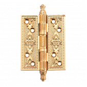 Универсальная петля врезная латунная A030-G 4262 S.GOLD (Размер L 101x77x4 мм, матовое золото)