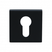 Накладка на ключевой цилиндр SILLUR CL-L M.BLACK (Чёрный, антибактериальное покрытие)