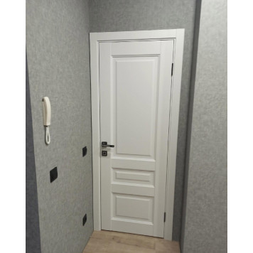 Межкомнатная дверь VILLA 3P, эмалит белый-4
